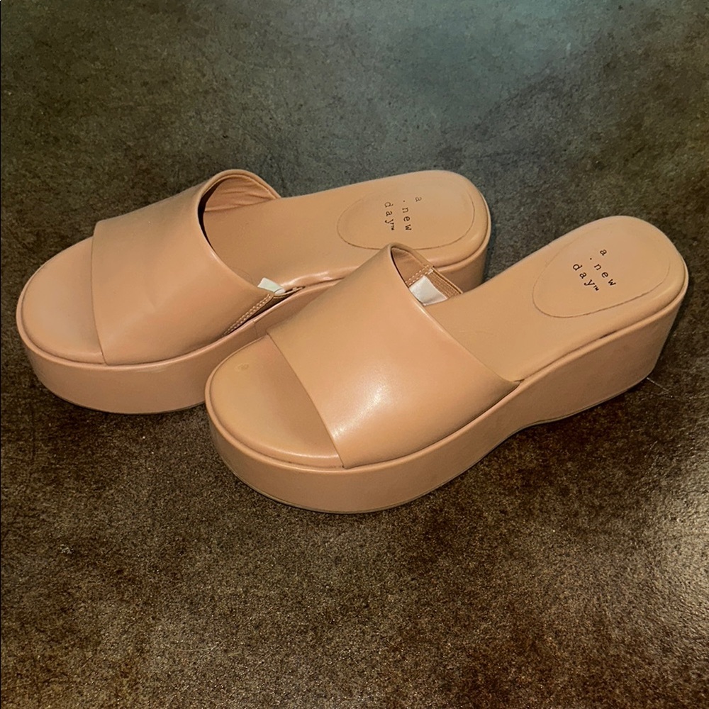 A New Day Platform Sandals